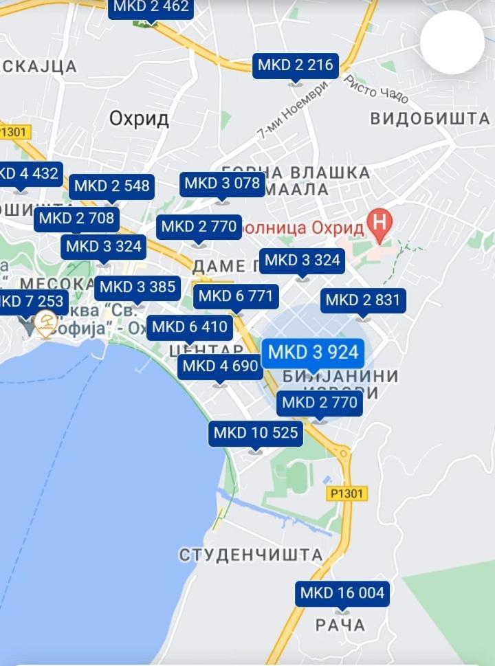 Apartment Biljana Охрид Екстериор снимка